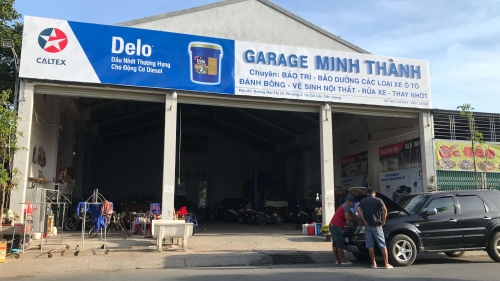 Tiền Giang: Đại lý dầu Wolver - GARAGE Minh Thành